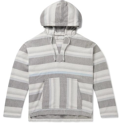 Striped 2025 hooded sweater